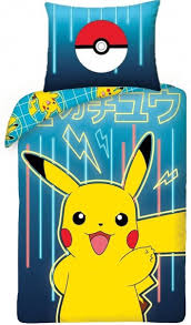 Pokemon Dekbedovertrek 140x200 2in1 Duurzaam Pikachu