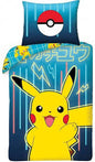 Pokemon Dekbedovertrek 140x200 2in1 Duurzaam Pikachu KATOEN