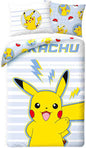 Pokemon Dekbedovertrek 140x200 2in1 Duurzaam