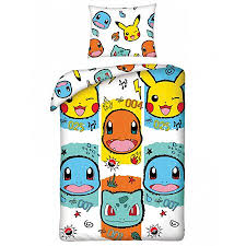 Pokemon Dekbedovertrek 140x200 2in1 Duurzaam