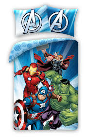 Marvel Avengers Dekbedovertrek 2in1 Katoen Duurzaam