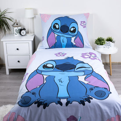 Stitch Lilo Dekbedovertrek 140x200 Duurzaam Katoen 2in1 Cute