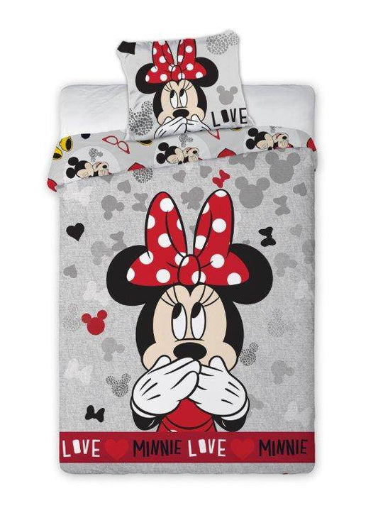Minnie Mouse Dekbedovertrek Love