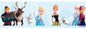 Frozen Behangrand Blauw