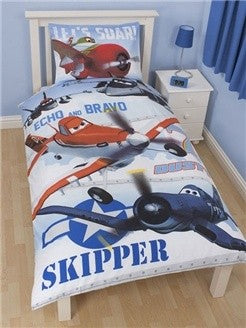 Disney Planes Dekbedovertrek Skipper