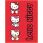 Hello Kitty Fleece Deken Bloemmetjes
