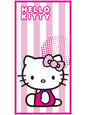 Hello Kitty Handdoek Candy Stripe