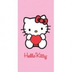 Hello Kitty Handdoek Hart