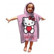 Hello Kitty Poncho Handdoek Hart