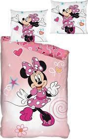 Disney Minnie Mouse Eenpersoons Flanel Dekbedovertrek