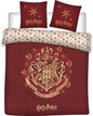 Harry Potter Dekbedovertrek 240x220 Hogwarts Zweinstein Bordeaux