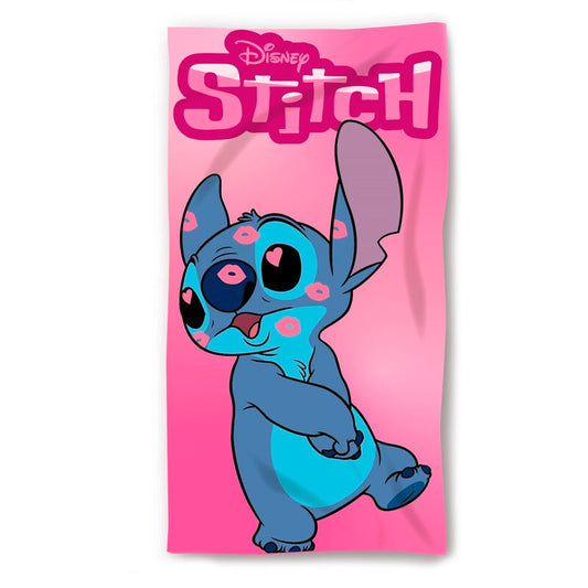 Disney Lilo Stitch Handdoek 70x140 Duurzaam Katoen 320gsm