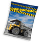 Traktor Tractor Plaid Fleece Deken 130X170cm