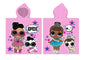 L.O.L. Surprise Handdoek Badponcho 50x115 2in1