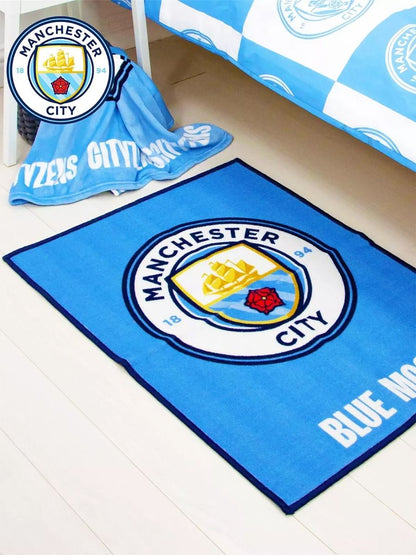Manchester City vloerkleed Blue Moon 70x90 vloermat