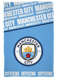 Manchester City Plaid Fleece Deken Groot 100x150cm 100% Polyester