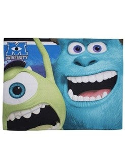Monsters Inc Fleece Deken