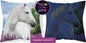 Paard sierkussen 40x40 met vulling Glow in the Dark dubbelprint