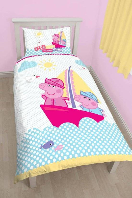 Peppa Pig Boot Dekbedovertrek