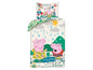 Peppa Pig Dekbedovertrek 140x200 Duurzaam Katoen 2in1
