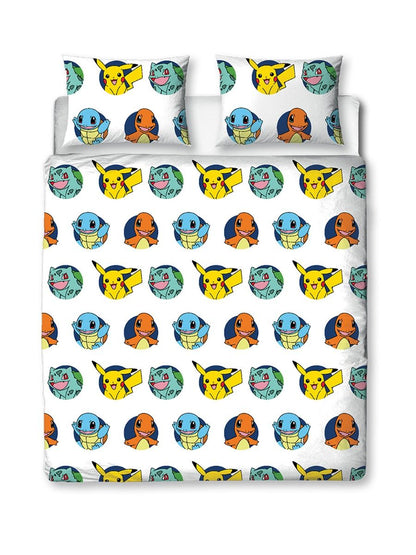 Pokemon Dekbedovertrek 200x200 2in1 Duurzaam Polykatoen