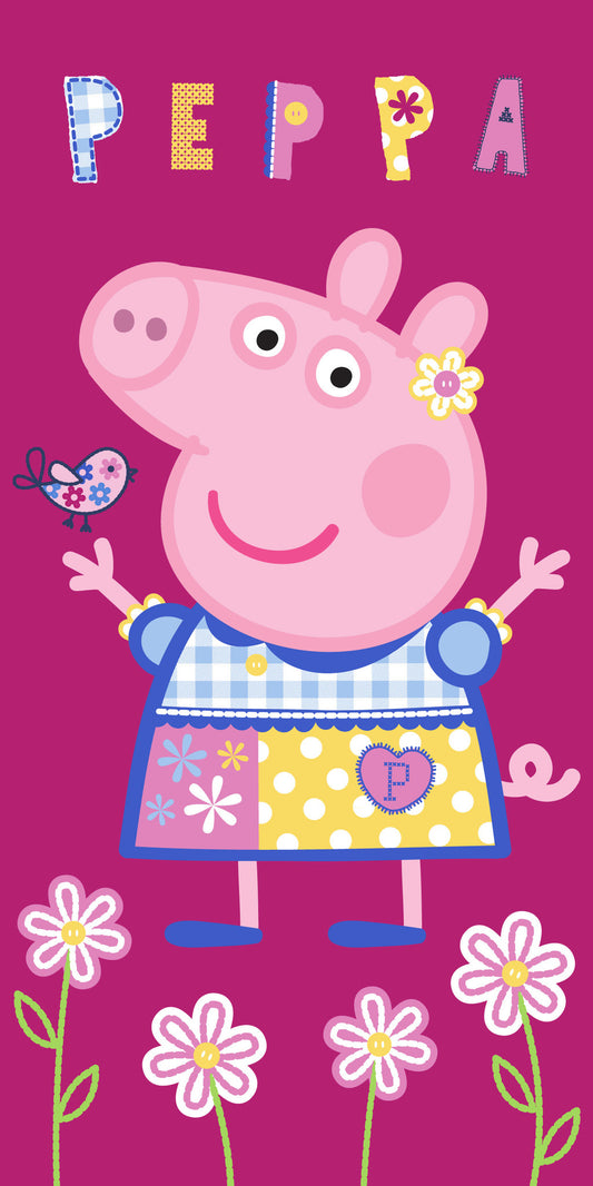 Peppa Pig Handdoek 70x140 Katoen