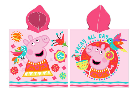 Peppa Pig Poncho Tropical