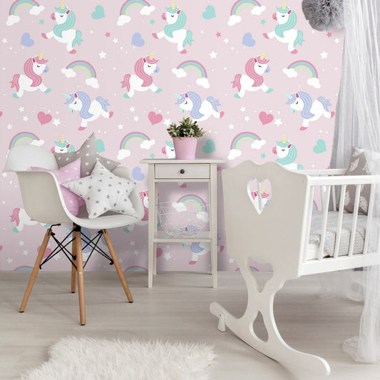 Magische Eenhoorn Unicorn Behang
