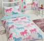Pony Paarden Junior Dekbedovertrek 120x150 Polykatoen 2in1