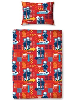 Sam Dekbedovertrek Junior 120x150 De Brandweerman SB19002-set