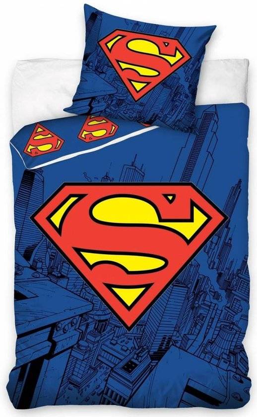 Superman Duvet 140x200 Katoen