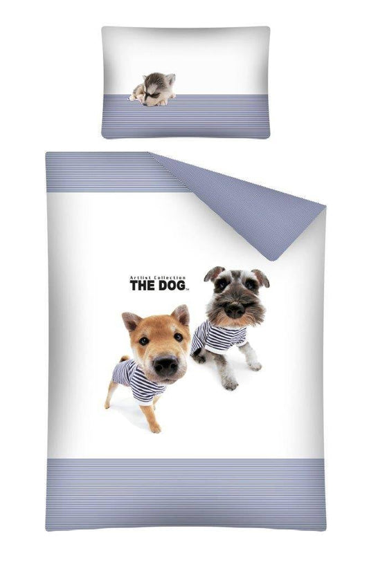 Honden Junior Dekbedovertrek Blauw