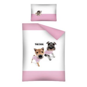Honden Junior Dekbedovertrek Roze