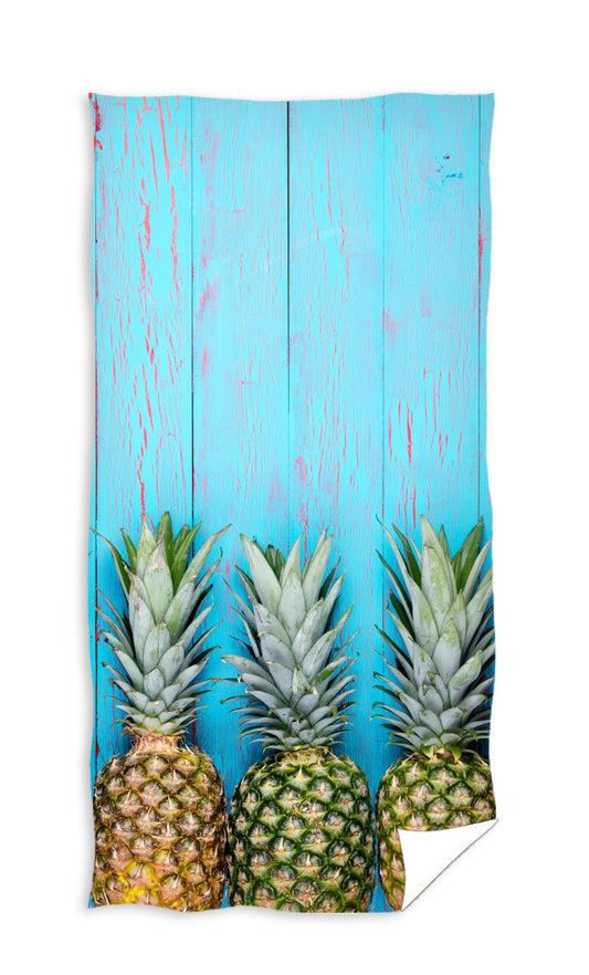 Ananas Handdoek 70x140 Katoen Duurzaam
