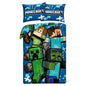 Minecraft Movie Dekbedovertrek 140x200 Duurzaam Polyester 2in1