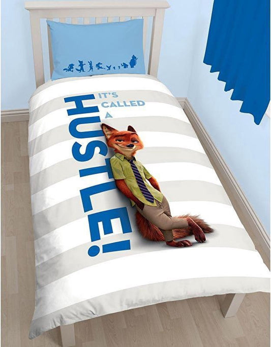 Zootropolis dekbedovertrek - Nick Wilde -135x200cm Polykatoen